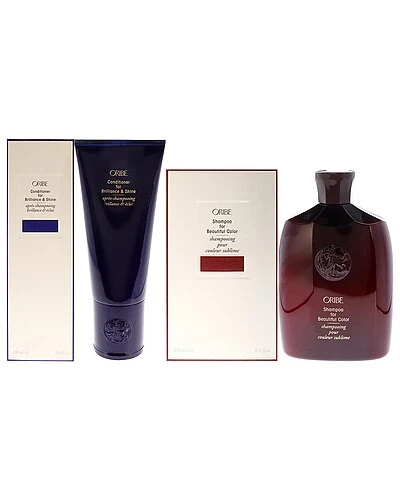 Oribe Conditioner For Brilliance And Shine & Shampoo For Beautiful Color Women - Image 2