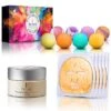 7oz Oxygen/Vitamin Gold Masks W/ Bath Rejuvenating Set - Coconut Women