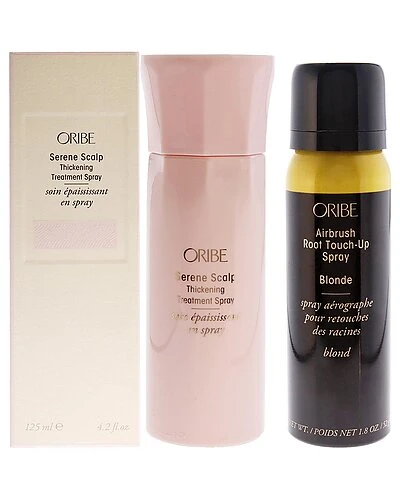 Oribe Serene Scalp Thickening Treatment Spray & Airbrush Root Touch-Up Spray - Blonde Women