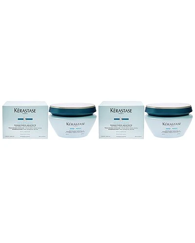 Kérastase 6.8oz Resistance Masque Force Architecte Reconstructing Masque Pack Of 2 Women - Image 2