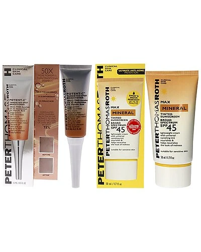 Peter Thomas Roth Nt-C Targeted Spot Brightener & Max Mineral Tinted Sunscreen SPF 45 Kit Women - Image 4