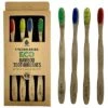 100% Natural Eco Bamboo Toothbrushes Women