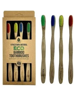 100% Natural Eco Bamboo Toothbrushes Women