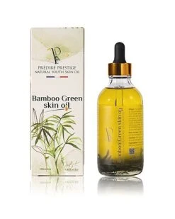 4oz Green Bamboo Skin Oil Women