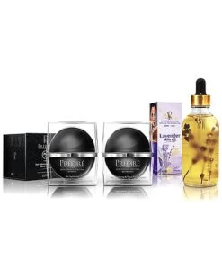 4.5oz Skin Tightening & Tissue Bonding Cream With Lavender Skin Oil Women