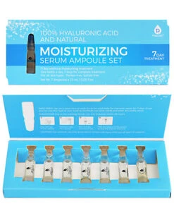 7pc Hyaluronic Acid & Natural Moisturizing Serum Set Women
