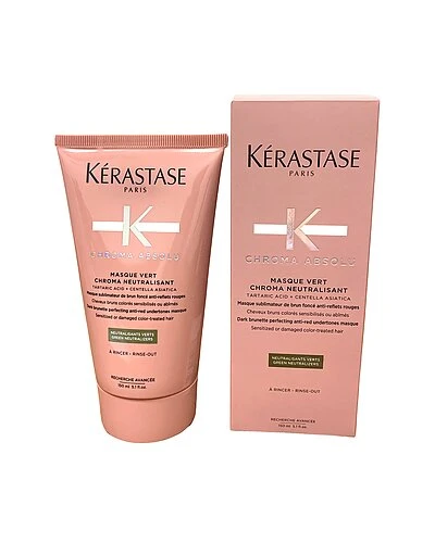Kérastase 5.1oz Masque Vert Chroma Neutralisant Hair Mask In Pink Women