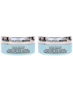 Peter Thomas Roth Water Drench Hyaluronic Cloud Hydra Gel Eye Patches 60pc 2 Pack Women