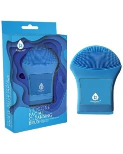 Blue Advanced Facial Cleansing Brush Microdermabrasion System Silicone Facial Brush Women