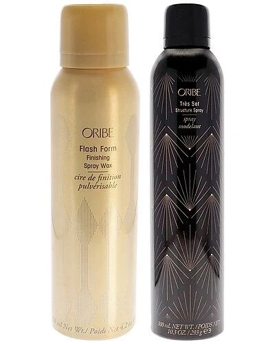 Oribe Flash Form Finishing Spray Wax & Tres Set Structure Spray Women