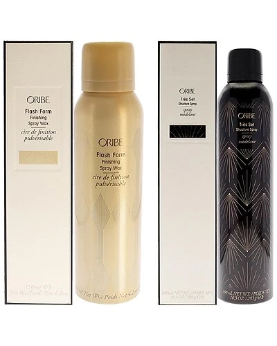 Oribe Flash Form Finishing Spray Wax & Tres Set Structure Spray Women - Image 2
