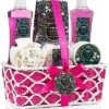 Home Spa Gift Basket In Rosemary Mint, 10pc Graduation, Anniversary Gift Women