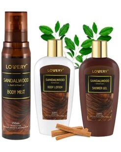 Sandalwood Body Care Travel Set Women