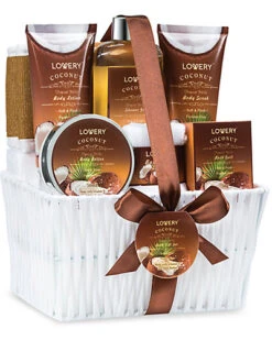 9pc Milky Coconut Luxurious Bath & Body Set Women