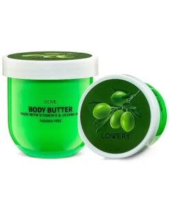 Olive Body Butter - Ultra Hydrating Shea Butter Body Cream, Whipped Lotion Women