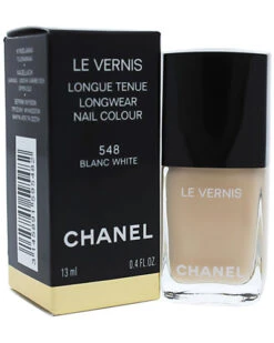 Chanel 0.40oz 548 Blanc White Le Vernis Longwear Nail Colour Women